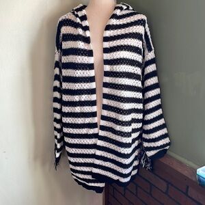 M Attitudes Fringe Cardigan G04 6275